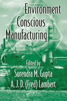 Environment Conscious Manufacturing 0367452790 Book Cover