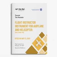 Practical Test Standards - Flight Instructor Instrument for Airplane Rating and Helicopter Rating: (FAA-S-8081-9E) 1732666571 Book Cover