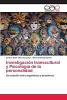 Investigación transcultural y Psicología de la personalidad 3659093734 Book Cover