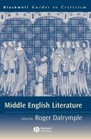 Middle English Literature: A Guide to Criticism (Blackwell Guide to Criticism) 0631232907 Book Cover
