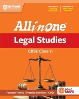 All in One Legal Studies CBSE Class 11 9378161138 Book Cover