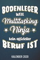 Kalender 2020: Bodenleger A5 Kalender Planer für ein erfolgreiches Jahr - 110 Seiten (German Edition) 167231352X Book Cover