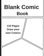 Blank Fun Comic Book: Draw Your Own Cover Comics - 110 Pages of Fun and Cute Templates - A Large 8.5 x 11 Notebook and Sketchbook for Kids and Adults to Enhance Creativity 1678530948 Book Cover