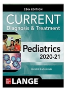 CURRENT Diagnosis and Treatment Pediatrics B09CKWDT2X Book Cover