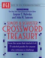 Simon and Schuster's Crossword Treasury #41 (Simon & Schuster Crossword Treasury) 0743247957 Book Cover