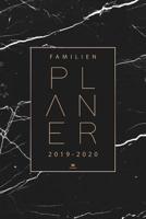 Familienplaner 2020: Terminplaner von August 2019 bis Dezember 2020 - Terminkalender 2019 2020 f�r bis zu 4 Familienmitglieder - Wochenplaner, Taschenkalender, Kalender und Planer von August 2019 bis  108238691X Book Cover