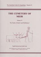 The Cemetery of Meir: Volume IV - The Tombs of Senbi L and Wekhhotep L 8566888472 Book Cover