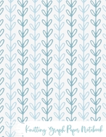 Knitting Graph Paper Notebook: Knitter's Paper 4:5 Ratio - Bows 1704064619 Book Cover