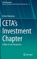 Ceta's Investment Chapter: A Rule of Law Perspective 3030669912 Book Cover