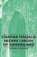 Chahar Maqalah Nizami Al-'Arudi Al-Samarqandi: The Four Discourses 1165082403 Book Cover