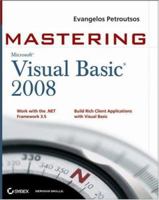 Mastering Microsoft Visual Basic 2008 (Mastering) 0470187425 Book Cover