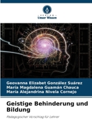 Geistige Behinderung und Bildung: Pädagogischer Vorschlag für Lehrer (German Edition) 6208730171 Book Cover