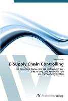 E-Supply Chain Controlling 3639390172 Book Cover