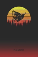 Planner: Dove 2 Year Weekly Planner 2020 - 2022 Retro Vintage Sunset Cover January 20 - December 21 Planning Organizer Writing Notebook Productive Datebook Calendar Schedule Plan Days, Set Goals & Get 1704122449 Book Cover