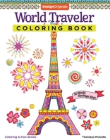 Travel Landmarks Coloring Book 157421960X Book Cover