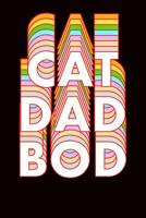 Cat Dad Bod: Ukulele Tab Notebook 6x9 120 Pages 1097656497 Book Cover