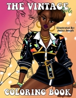 The Vintage Girls Coloring Book B0CZ91XNLD Book Cover