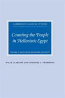 Counting the People in Hellenistic Egypt: Volume 1, Population Registers (P. Count) 0521124875 Book Cover