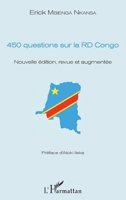 450 questions sur la RD Congo: Nouvelle édition, revue et augmentée (French Edition) 2343069360 Book Cover