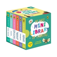 My First Mini Library of Learning: Fruits & Vegetables, Transport, Seasons & Opposites, Things at Home, First Words 0143464833 Book Cover