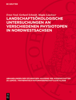 Landschaftsökologische Untersuchungen an Verschiedenen Physiotopen in Nordwestsachsen 3112755588 Book Cover