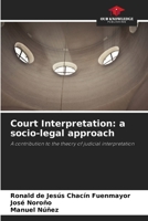 Court Interpretation: a socio-legal approach 6206952177 Book Cover