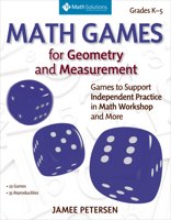 Math Games for Geometry and Measurement: Games to Support Independent Practice in Math Workshop and More 1935099809 Book Cover