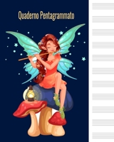 Quaderno Pentagrammato: Quaderno di musica pentagrammato - 60 pagine, 12 pentagrammi per pagina, Dimensione 20,32 x 25,4 cm. B0841Z4413 Book Cover