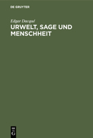Urwelt, Sage und Menschheit (German Edition) B003WUDA84 Book Cover