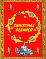 Christmas Planner: O Holy Night/ Christian Journal For Christmas: Christian Christmas Journal For Women Or Christian Family Christmas Memory Book; Holiday Notebook Journal With Nativity Bible Quote 1709948353 Book Cover