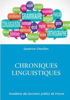 Chroniques linguistiques 1326649809 Book Cover