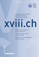 XVIII.Ch, Vol. 13/2022 (Xviii.ch, 13) 3796546277 Book Cover