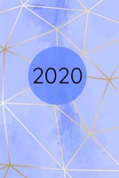 2020: Wochenkalender Kalender 2020 A5 I Wochenplaner Monatsplaner Jahresplaner I Tagebuch Terminplaner geometrisch I Notizen Ziele Kontakte Feiertage Deutschland I Geschenk Kalender 1705859631 Book Cover