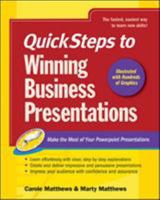QuickSteps to Winning Business Presentations 007226263X Book Cover
