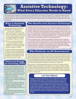 Assistive Technology : What Every Educator Needs to Know 0981991963 Book Cover
