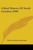 A Brief History Of North Carolina 1436718791 Book Cover
