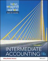 Intermediate Accounting, Volume 1 0471426393 Book Cover