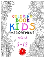 Coloring Book Kids Assortment Ages 3-12 3: Witch Coloring Pages Christmas, Animal, Plants B08TS9DVDV Book Cover