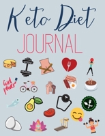 Keto Diet Journal For Women: Weight Loss Tracker, Monthly Progress, Task Challenges, Ketogenic Foods, Grocery Ideas and much more ! 1657218635 Book Cover