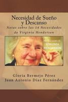 Necesidad de Sueno y Descanso: Notas sobre las 14 Necesidades de Virginia Henderson 1983770949 Book Cover