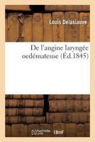 de l'Angine Laryngée Oedémateuse 2019243881 Book Cover