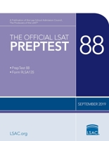 The Official LSAT PrepTest 88 : (September 2019 LSAT) 0999658077 Book Cover