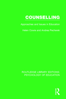 Counselling: Approaches and Issues in Education 1138286486 Book Cover