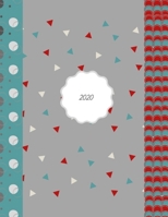 2020: agenda 2020 semainier I grand planificateur planificateur d'étude cahier de devoirs pour l'année 2020 I calendrier mensuel et calendrier hebdomadaire sur deux pages I (French Edition) 1694416372 Book Cover