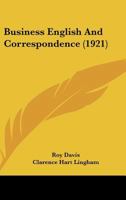 Business English and correspondence 1017985987 Book Cover