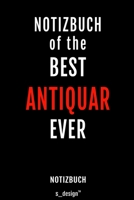 Notizbuch f�r Antiquar: Originelle Geschenk-Idee [120 Seiten kariertes blanko Papier] 1709896086 Book Cover