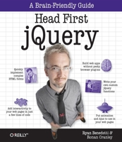 Head First jQuery 1449393217 Book Cover