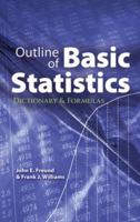 Dictionary/Outline of Basic Statistics 0486667960 Book Cover
