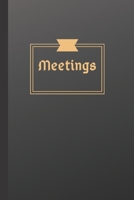 Meetings 1088941745 Book Cover