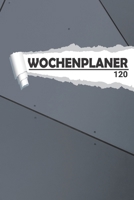 Wochenplaner industrial Metall: Eleganter Terminplaner I DIN A5 I 120 Seiten I Undatiert I Wochenkalender I Organizer f�r Schule, Uni und B�ro 1658148479 Book Cover